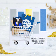 Load image into Gallery viewer, Spellbinders Paper Arts Dies 3-D Shopping Card (S4-1141)