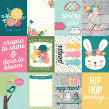 Load image into Gallery viewer, Simple Stories Hip Hop Hooray Collection 12x12 Scrapbook Paper 3x4 Elements (12111)
