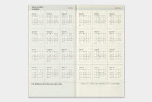 Load image into Gallery viewer, Traveler's Company Traveler's Notebook Weekly & Memo Diary 2021 Edition (14419-006)