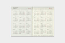 Load image into Gallery viewer, Traveler's Company Passport Size Weekly Diary 2021 Edition (14422-006)