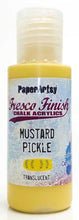 Load image into Gallery viewer, PaperArtsy Fresco Finish Chalk Acrylics Mustard Pickle Translucent (FF148)
