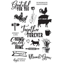 Load image into Gallery viewer, Simple Stories Simple Vintage Farmhouse Garden Photopolymer Clear Stamps (15029)