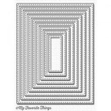 Load image into Gallery viewer, My Favorite Things Die-Namics A2 Stitched Rectangle Stax Set (MFT-1184)