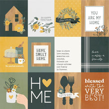 Load image into Gallery viewer, Simple Stories Hearth & Home Collection 12x12 Designer Cardstock 3x4 Elements (16511)