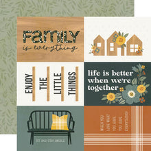Load image into Gallery viewer, Simple Stories Hearth & Home Collection 12x12 Designer Cardstock 4x6 Elements (16513)