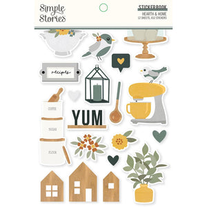 Simple Stories Hearth & Home Collection Sticker Book (16518)