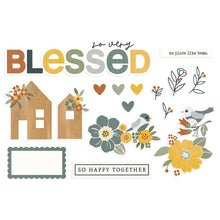 Load image into Gallery viewer, Simple Stories Hearth & Home Collection Simple Pages Page Pieces So Very Blessed (16527)