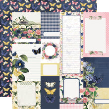 Load image into Gallery viewer, Simple Stories Simple Vintage Indigo Garden Collection 12x12 Scrapbook Paper Journal Elements (17111)

