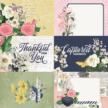 Load image into Gallery viewer, Simple Stories Simple Vintage Indigo Garden Collection 12x12 Scrapbook Paper  4x6 Elements (17114)
