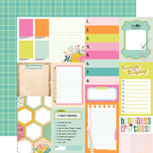 Load image into Gallery viewer, Simple Stories Let's Get Crafty Collection 12x12 Scrapbook Paper Journal Elements (17210)