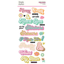 Load image into Gallery viewer, Simple Stories Let's Get Crafty Collection Foam Stickers (17221)