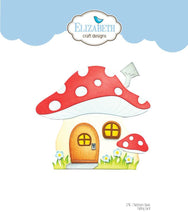 Load image into Gallery viewer, Elizabeth Craft Designs Mushroom House Folding Card Die (1796)