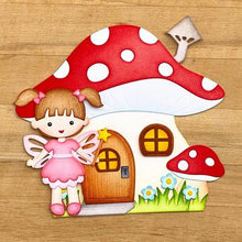 Load image into Gallery viewer, Elizabeth Craft Designs Mushroom House Folding Card Die (1796)