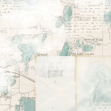 Load image into Gallery viewer, Simple Stories Simple Vintage Lakeside Collection 12x12 Scrapbook Paper Take New Trails (18003)