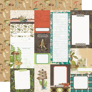 Simple Stories Simple Vintage Lakeside Collection 12x12 Scrapbook Paper Journal Elements (18011)