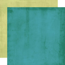 Load image into Gallery viewer, Simple Stories Simple Vintage Lakeside Collection 12x12 Scrapbook Paper Aquamarine/Fern (18018)