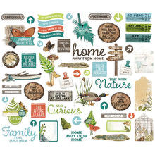 Load image into Gallery viewer, Simple Stories Simple Vintage Lakeside Green Collection Bits & Pieces (18022)