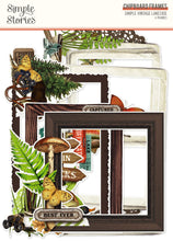 Load image into Gallery viewer, Simple Stories Simple Vintage Lakeside Green Collection Chipboard Frames (18025)