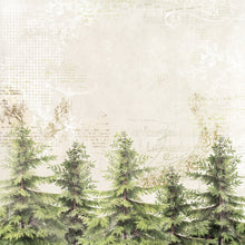 Load image into Gallery viewer, Simple Stories Simple Vintage Christmas Lodge 12x12 Scrapbook Paper Winter Wonderland (18406)