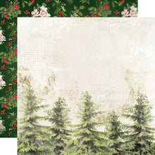 Load image into Gallery viewer, Simple Stories Simple Vintage Christmas Lodge 12x12 Scrapbook Paper Winter Wonderland (18406)