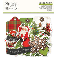 Load image into Gallery viewer, Simple Stories Simple Vintage Christmas Lodge Bits & Pieces (18422)