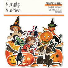 Load image into Gallery viewer, Simple Stories Simple Vintage October 31st Collection Pumpkin Bits (18622)
