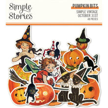 Load image into Gallery viewer, Simple Stories Simple Vintage October 31st Collection Pumpkin Bits (18622)