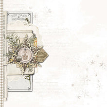 Load image into Gallery viewer, Simple Stories Simple Vintage Winter Woods Collection 12x12 Scrapbook Paper Snow Day (19103)