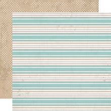Load image into Gallery viewer, Simple Stories Simple Vintage Winter Woods Collection 12x12 Scrapbook Paper Winter Blues (19109)
