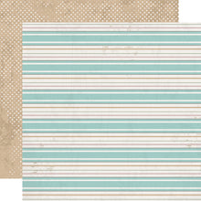 Load image into Gallery viewer, Simple Stories Simple Vintage Winter Woods Collection 12x12 Scrapbook Paper Winter Blues (19109)