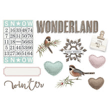 Load image into Gallery viewer, Simple Stories Simple Vintage Winter Woods Collection Page Pieces (19133)