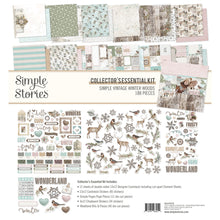 Load image into Gallery viewer, Simple Stories Simple Vintage Winter Woods Collection Collector's Essential Kit (19135)