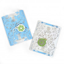 Load image into Gallery viewer, Sizzix Thinlits Die Set Snowflake Card Wrap (663606)