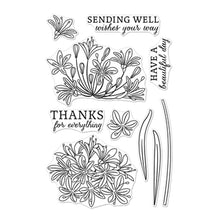 Load image into Gallery viewer, Hero Arts Polyclear Stamps Beautiful Day Agapanthus (CM319)