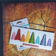 Load image into Gallery viewer, Winter Trees Virtual Slimline Card Kit with Michelle McCosh