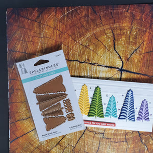 Winter Trees Virtual Slimline Card Kit with Michelle McCosh