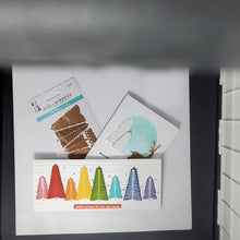 Load image into Gallery viewer, Winter Trees Virtual Slimline Card Kit with Michelle McCosh