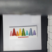 Load image into Gallery viewer, Winter Trees Virtual Slimline Card Kit with Michelle McCosh