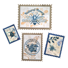 Load image into Gallery viewer, Elizabeth Craft Designs Everything's Blooming Collection Postage Stamps Die Set (2026)