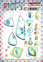 Load image into Gallery viewer, PaperArtsy Rubber Stamp Set Retro designed by Jo Firth-Young (JOFY104)