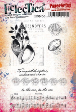 Load image into Gallery viewer, PaperArtsy Stamp Set Shells by Sara Naumann (ESN55)