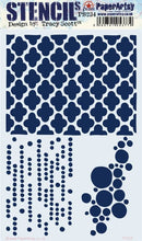 Load image into Gallery viewer, PRE-ORDER PaperArtsy Stencil Marks designed by Tracy Scott (PS234)