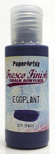 Load image into Gallery viewer, PaperArtsy Fresco Finish Chalk Acrylics Eggplant Semi-Opaque (FF25)