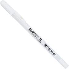 Sakura Gelly Roll Classic 0.5mm White Gel Pen (31030)