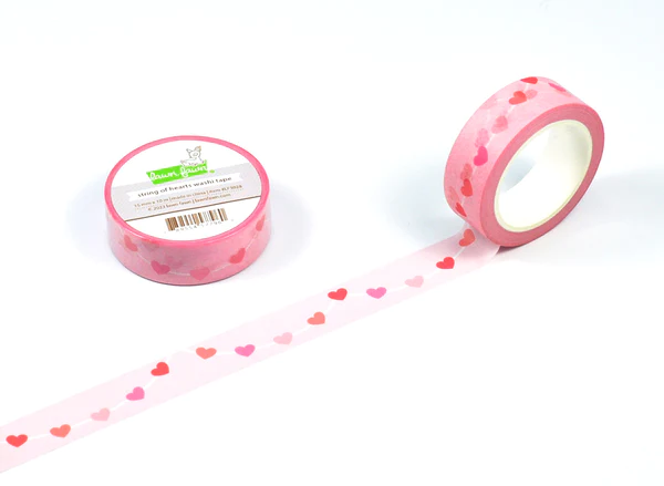 Lawn Fawn String of Hearts Washi Tape (LF3028)