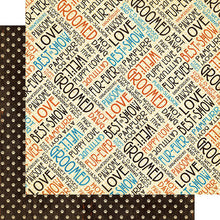 Load image into Gallery viewer, Graphic 45 Well Groomed Collection 12x12 Scrapbook Paper Atta-Boy (4502262)
