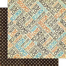Load image into Gallery viewer, Graphic 45 Well Groomed Collection 12x12 Scrapbook Paper Atta-Boy (4502262)