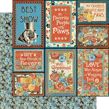 Load image into Gallery viewer, Graphic 45 Well Groomed Collection 12x12 Scrapbook Paper Friends Fur-ever (4502263)