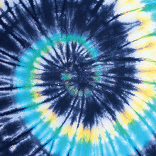 Load image into Gallery viewer, Reminisce Tie Dye Collection 12x12 Scrapbook Paper Skater Spiral (TDY-005)
