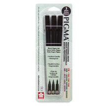 Load image into Gallery viewer, Sakura Pigma Professional Brush Pen Set of 3 (50028)